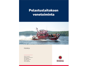 Pelastuslaitoksen venetoiminta -käsikirjan kansikuva.