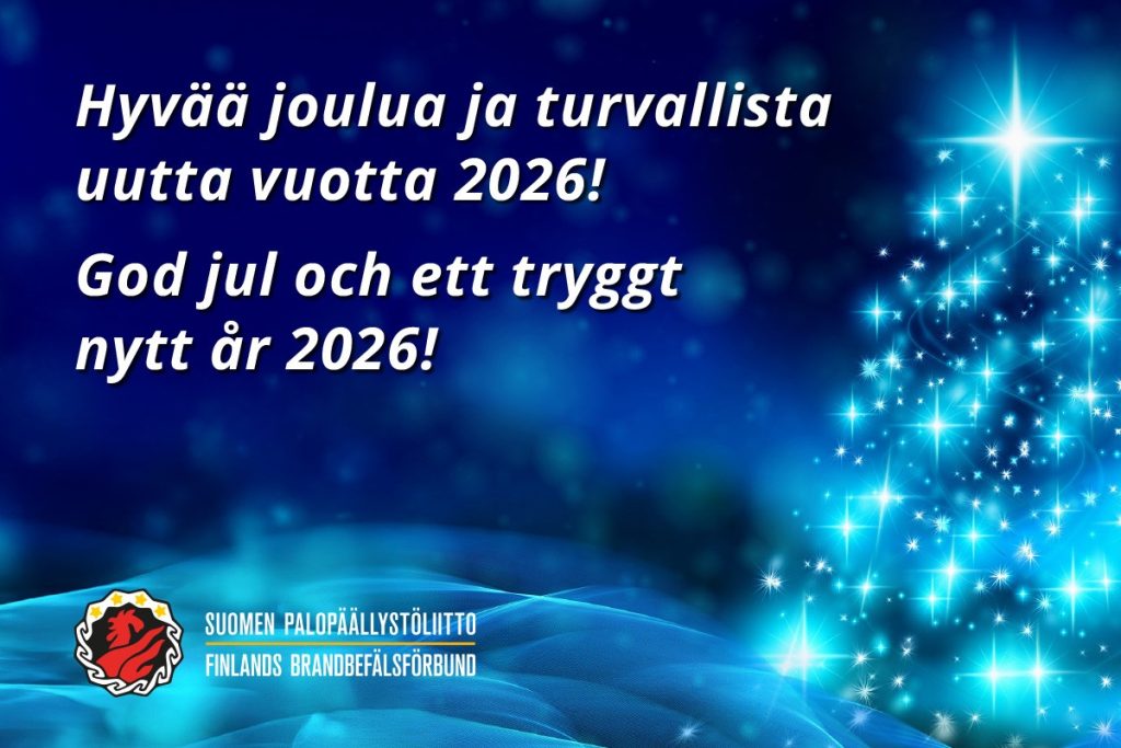 Hyvää joulua ja turvallista uutta vuotta 2026!