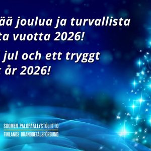 Hyvää joulua ja turvallista uutta vuotta 2026!