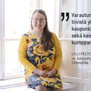 Orimattilan vs. kaupunginjohtaja Lilli Peltonen.