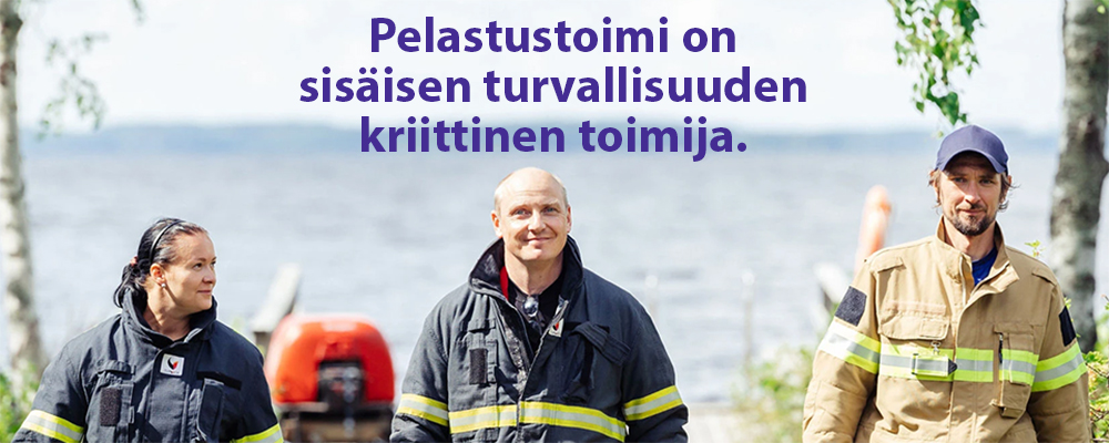 Pelastustoimi on sisäisen turvallisuuden kriittinen tekijä.